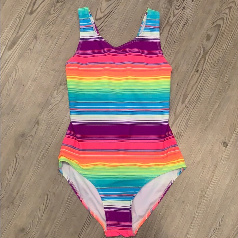 Little girls bathing suit size 16